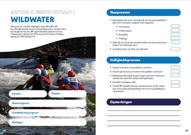 C1 brevet rafting -  - Handleidingen en brevetten