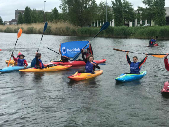 Peddelsport Vlaanderen - Paddle cleanup - actie 2 -  - Mundo Moves 2022
